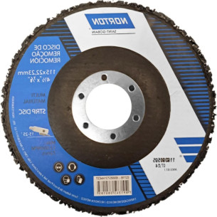 Disco Abrasivo Para Limpeza Strip Disc Norton 4.1/2'' X 7/8''