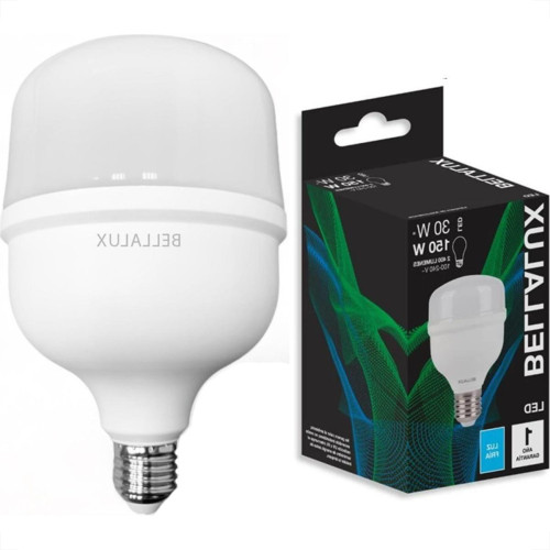 Lampada Led Alta Potencia Bellalux 30W. 2400Lm E-27. Bivolt 6500K.