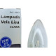 Lampada Vela Lisa Brasfort 25Wx127V. Clara - Kit C/10 Pecas