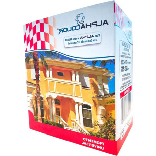 Po Alpha Lider 250G Vermelho - Kit C/6 Pecas