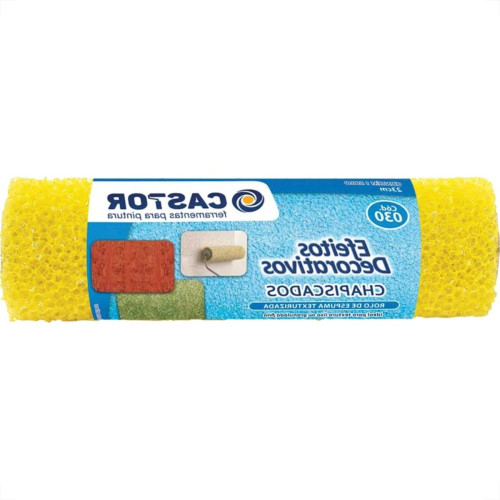 Rolo De Espuma Castor Texturizada 23Cm - 030