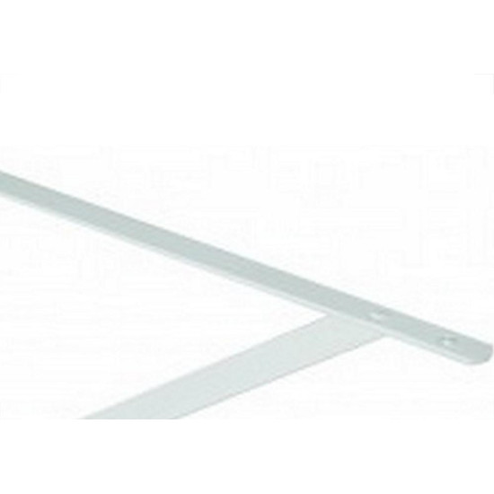 Suporte Prateleira Mao Francesa Biehl Branco 50 - 45 X25Cm - Kit C/12 Pecas