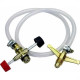 Kit C/4 - Transferidor De Gas Max Chamas Com Registro