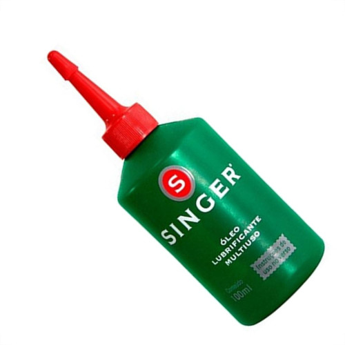 Oleo Para Maquina Multiuso Singer 100Ml - Kit C/6 Pecas