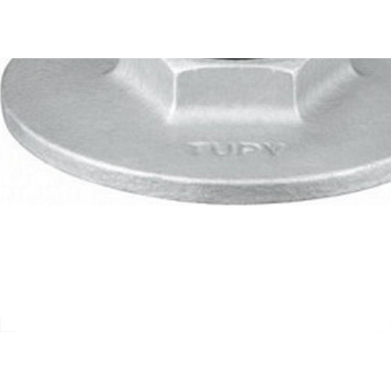 Conexao Galvanizada Tupy Flange Com Sextavado () 1/2''