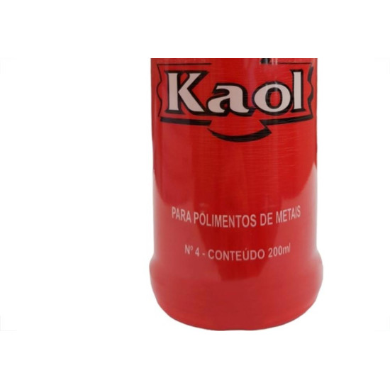 Kaol 200Ml 40 Para Polimento De Metais