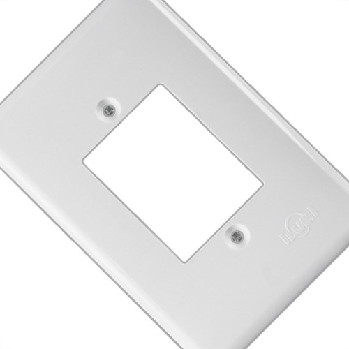 Placa Conjunto Ilumi Stylus Branco 4X2 -3 Interuptores - 2051