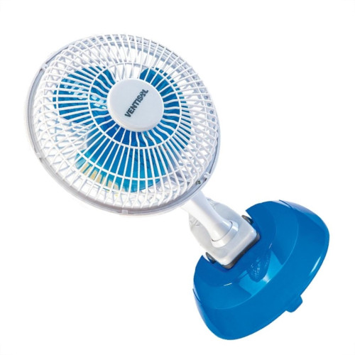 Ventilador Mesa Com Garra Ventisol Branco 20Cm. 127V.