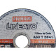 Disco Aco Inox Itambe 4.1/2''X5/128''X7/8'' Lineato - Fino 1,0Mm