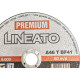 Disco Aco Inox Itambe 7''X1/16''X7/8'' Lineato 7467- Fino 1,6Mm - Kit C/10 Pecas