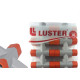 Pino 3 Saidas Luster 2 Polos+Terra 10A. Cinza/Laranja 2043 - Kit C/10 Pecas