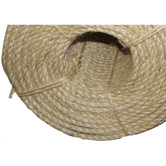 Corda Sisal Sisalandia Torcida 08Mm 5/16'' 220M