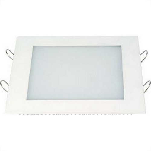 Plafon Led Embutir Ecp 18W. Quadrado 22Cm 6500K. Bivolt