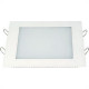 Plafon Led Embutir Ecp 18W. Quadrado 22Cm 6500K. Bivolt