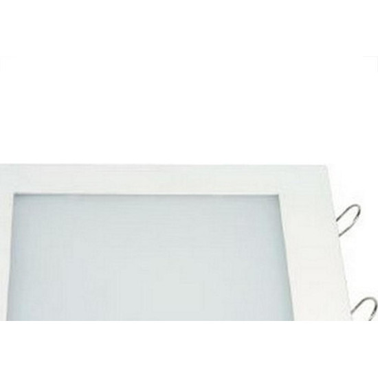 Plafon Led Embutir Ecp 18W. Quadrado 22Cm 6500K. Bivolt