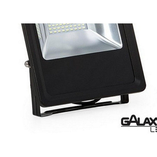 Refletor De Led Galaxy Smd 30W. 6500K. 2100Lm Ip65 Preto Bivolt - 2161