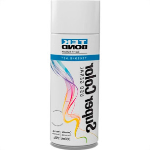 Spray Tekbond Super Color Branco Brilhante 350Ml