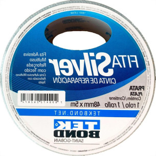 Fita Silver Tape Tekbond 48Mm X 5M Prata