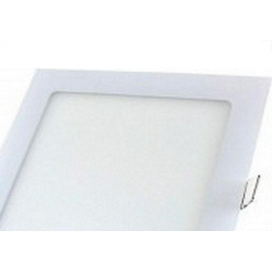 Plafon Led Embutir Ourolux 21W. Quadrado 6400K. 1600Lm