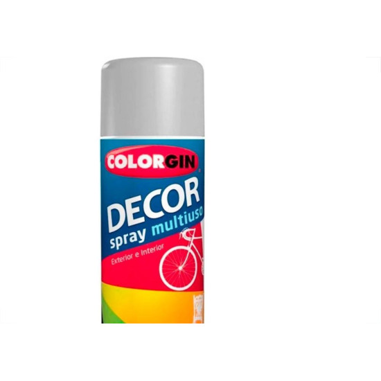 Spray Colorgin Decor Aluminio 360Ml 8581