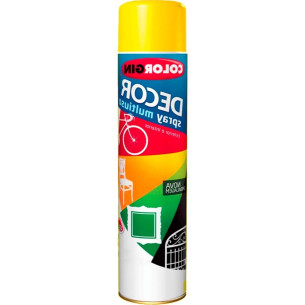 Spray Colorgin Decor Amarelo 360Ml 8591