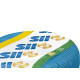 Cabinho Flexivel Sil 2,5Mm Azul Com 100M