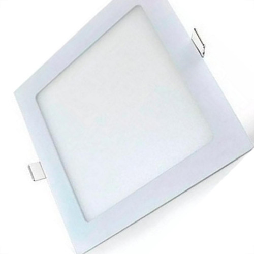 Plafon Led Embutir Ourolux 24W. Quadrado 2700K. 1890Lm