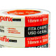 Fita Crepe Adere Uso Geral 423 - 18Mm X 50M - Kit C/6 Pecas