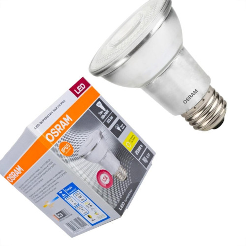 Lampada Led Par 20 Osram 7W. 3000K. 525Lm E-27