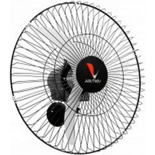 Ventilador Parede Ventura 60Cm. Preto Bivolt