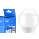 Lampada Led Bulbo Elgin A60 - 9W. 3000K. - Kit C/10 Pecas