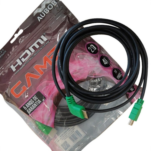 Cabo Hdmi 2.0 Aubor Gamer 2060Hp - 4K 5M