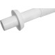 Tubo Ligacao Astra Branco 25Cm Com Spud Cla1