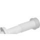 Tubo Ligacao Astra Branco 25Cm Com Spud Cla1