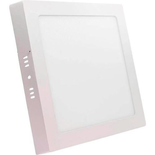 Plafon Led Sobrepor Ourolux 18W Quadrado 6400K 1080Lm