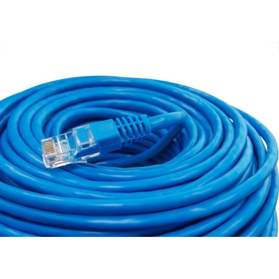 Cabo De Rede/Informatica Utp Azul 20M Com Conector Rj45