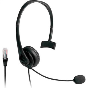 Headset Multilaser Profissional Para Telefone Com Conector Rj09 - Ph251