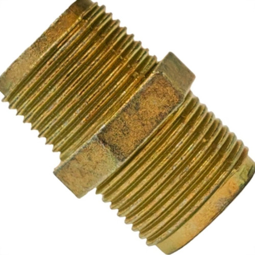 Nipel Metal Amarelo Garden 3/4''X1/2''