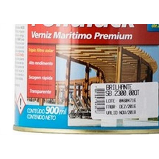 Verniz Sayerlack Poliulack Maritimo Brilhante 900Ml