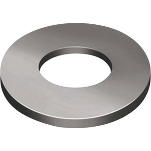 Arruela Lisa Jomarca Inox () 1/4'' Com 200 Pecas