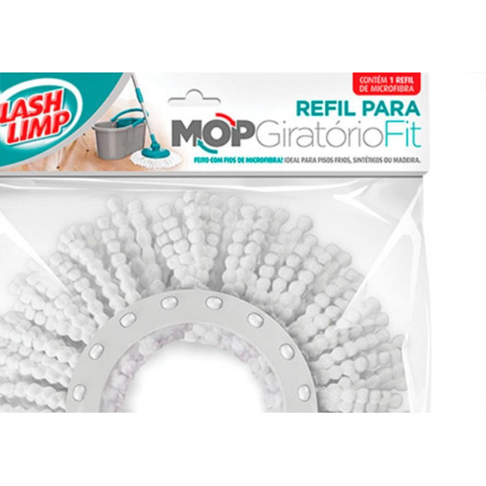 Refil P/Mop Giratorio Flash-Rmop