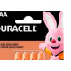 Pilha Duracell Alcalina Aaa C/04