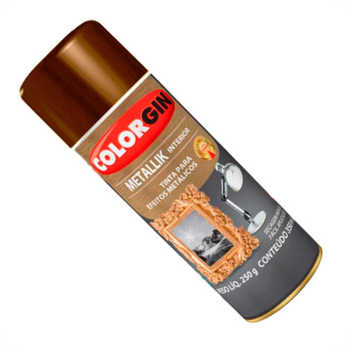 Spray Colorgin Metallik Bronze-55