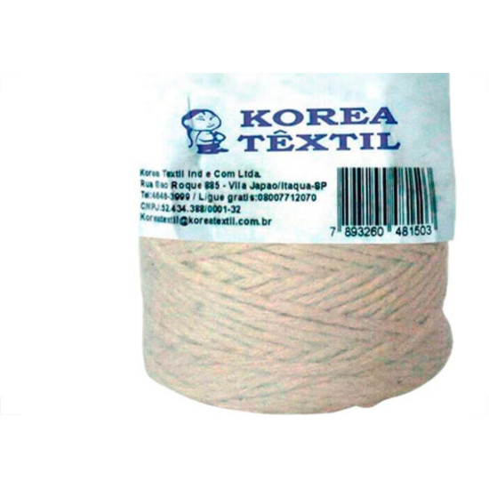 Barbante Algodao Korea 4/12 150Mt