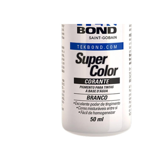 Corante Tekbond Branco 50Ml