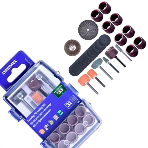 Kit Dremel P/Lixar/Afiar - 31Pc