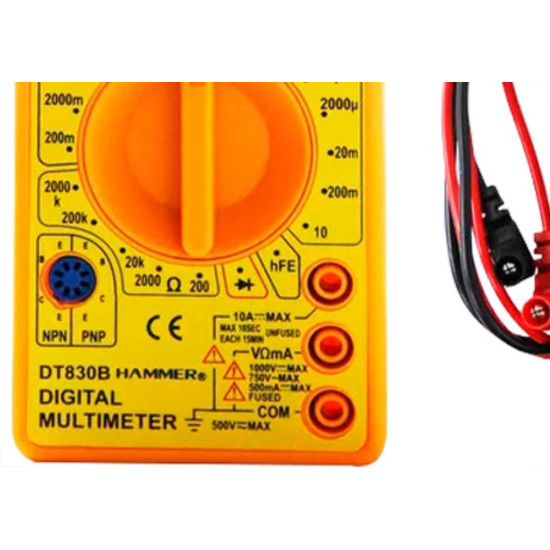 Multimetro Digital Hammer Mo-1000