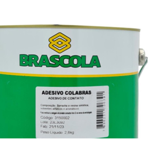 Cola De Contato Brascola 2,8Kg