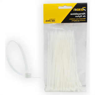 Abracadeira Nylon Rexon 4,8X250 C/100 Bca