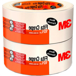 Fita Crepe 3M 101La Uso Ger.48X50M - Kit C/2 RL